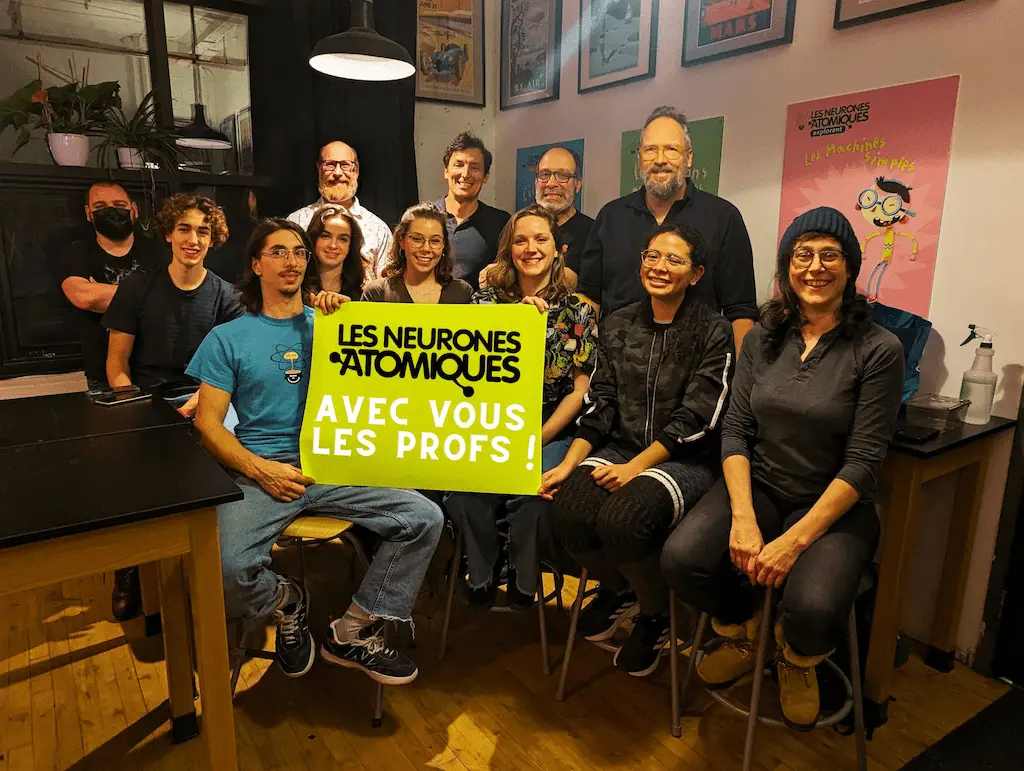 L'équipe des Neurones atomiques